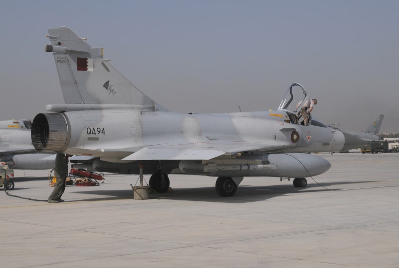 Photo 53.JPG - Although Qatar was represented by only 4 aircraft in Konya, the emirate had the second largest contingent of soldiers with 145 participants during AE 2014-2